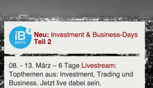 IB-Days 2016 IB-Days 2016 noch schnell anmelden
